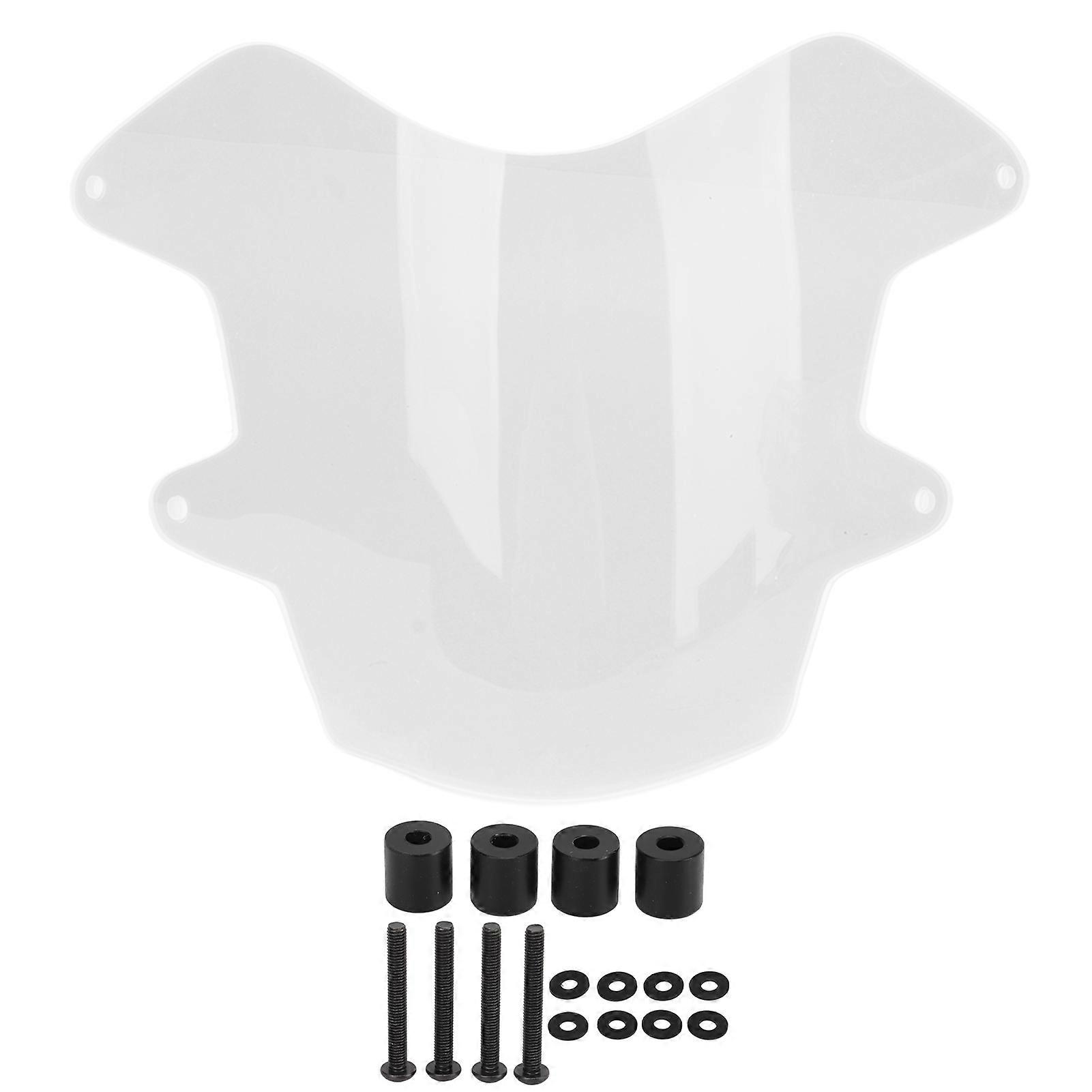 Motorcycle Headlight Protector Guard Impact Resistant Transparent Smooth Surface Replacement for Tenere 700 2019-2022 Models