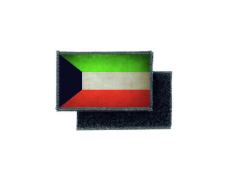 Patch ecusson prints vintage flag badge kuwait