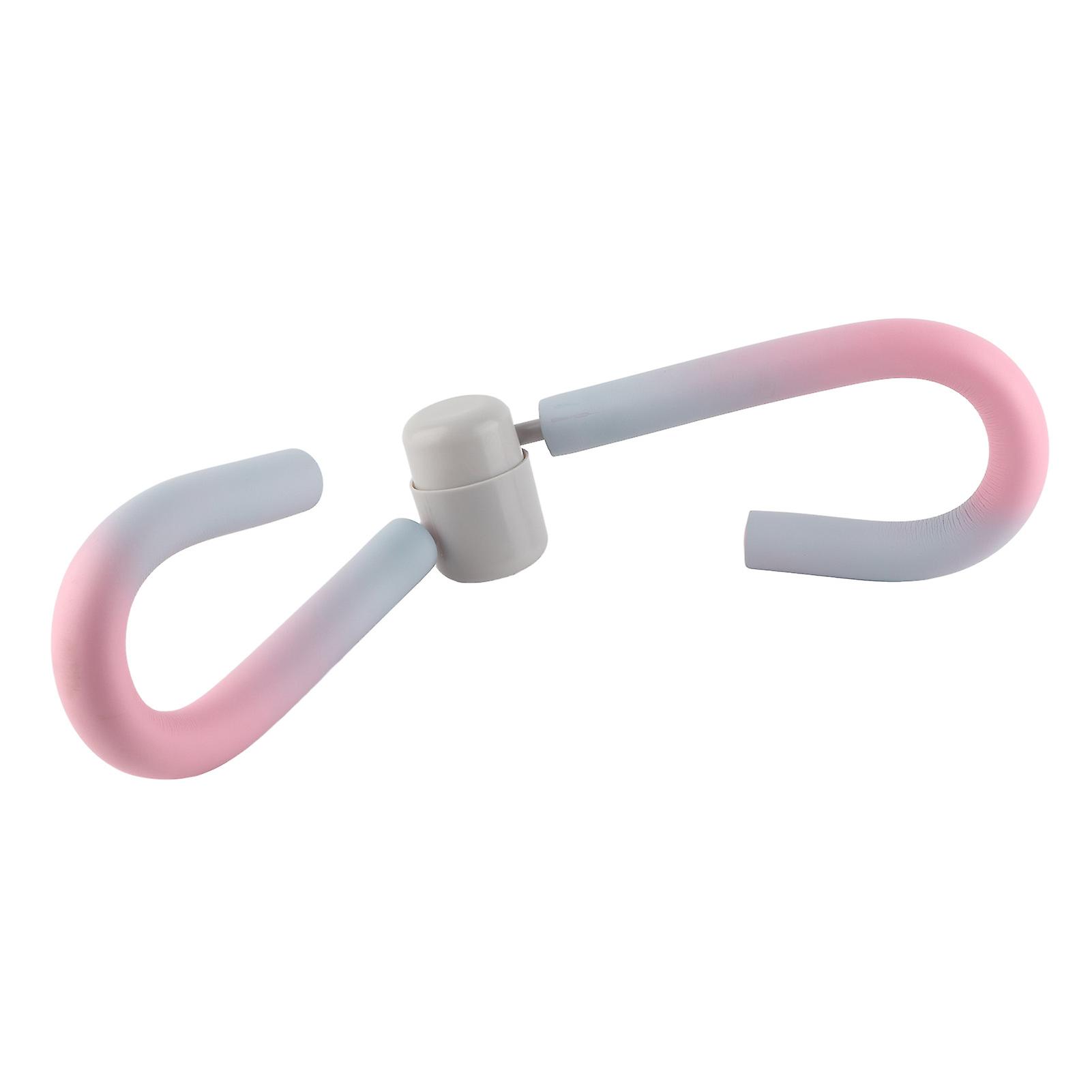 Leg Exercise Equipment Steel NBR PP Ergonomic Design Portable Elastic Thigh Toner Workout for Postpartum Rehabilitation Pink Blue
