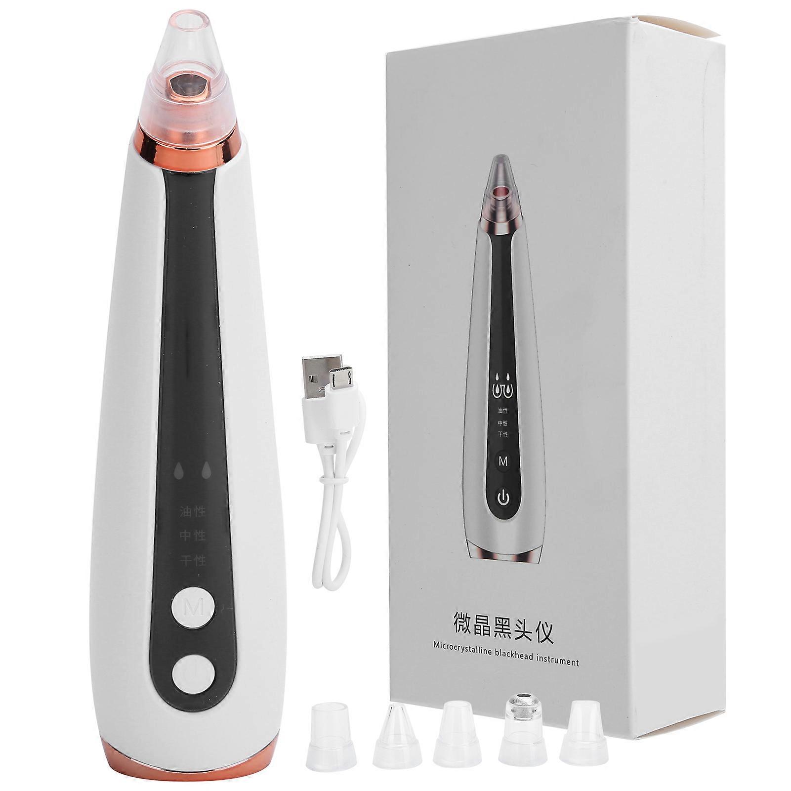 Nettoyeur de nez électrique visible pour éliminer les points noirs et les pores du visage