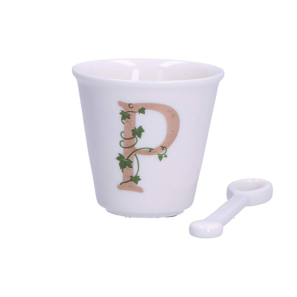 La Porcellana Bianca cup with spoon 75 ml pattern p P00450015P