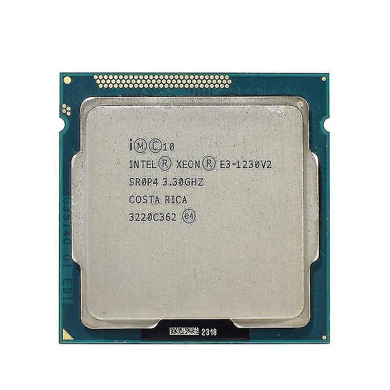 Quad Core Lga 1155 Cpu E3 1230v2 Processor