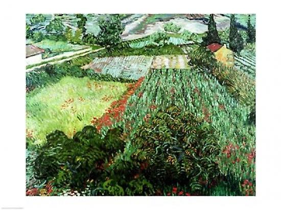 Field with Poppies, 1889 Poster