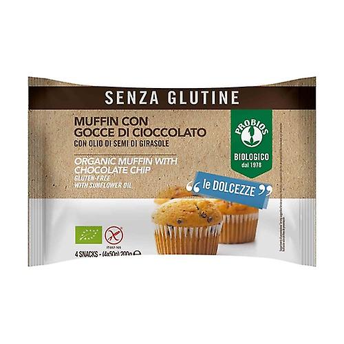 Multipack Muffins With Chocolate Chips 4 units of 50g