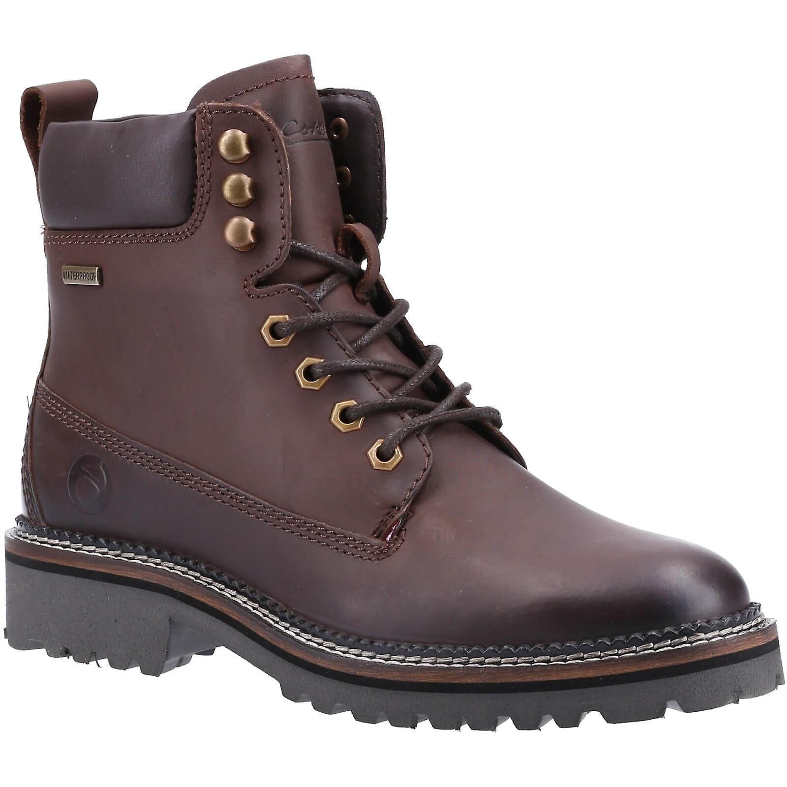 Cotswold Chipping High Top Lace Up Ankle Boots - Womens