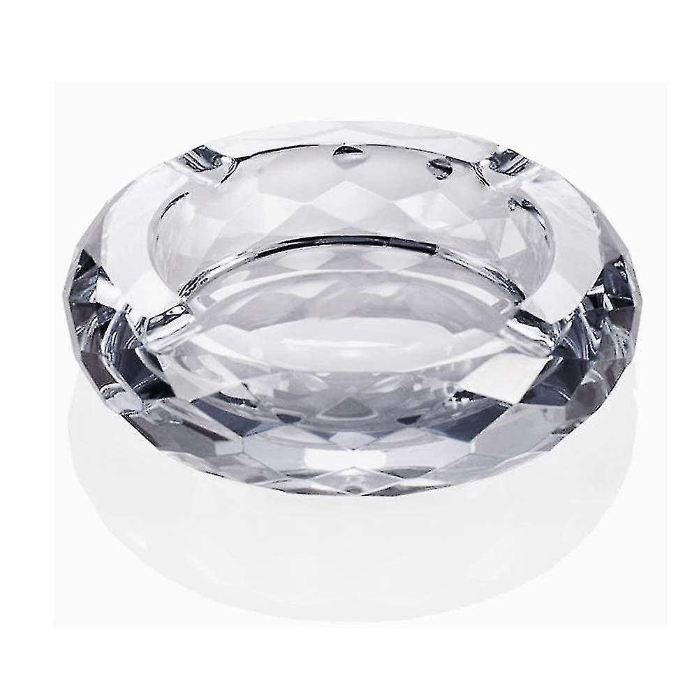 Crystal Glass Ashtray Crystal Clear