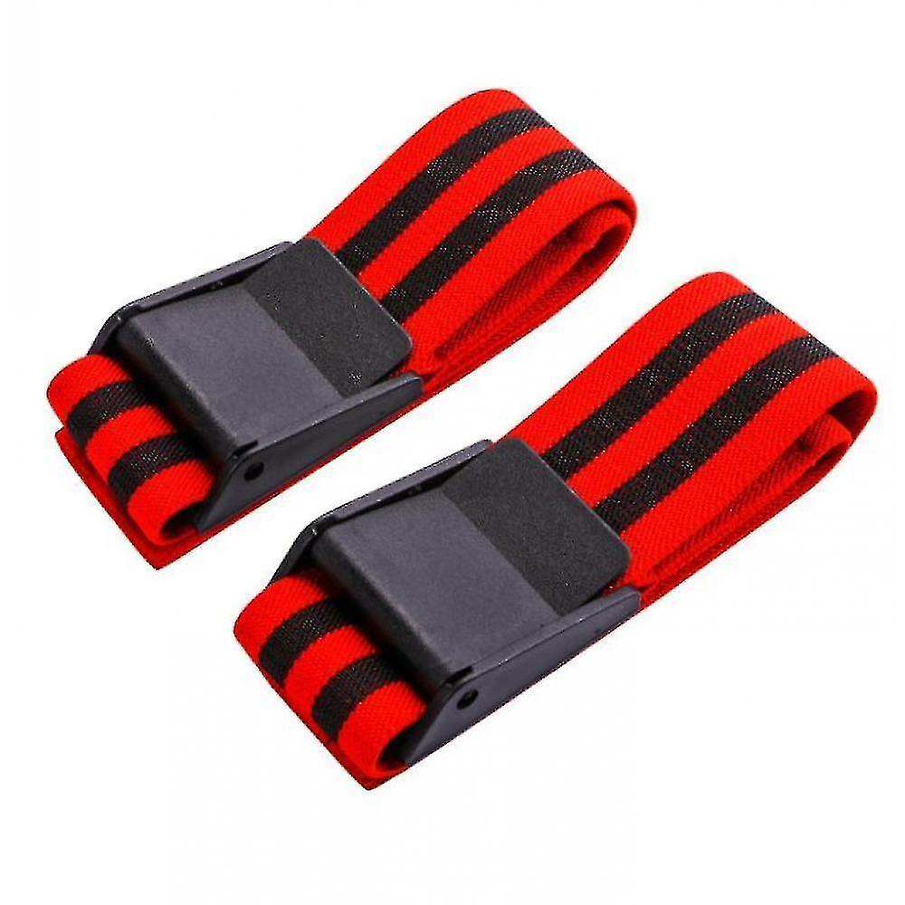 Occlusion Training Bands, Works For Arms Or Legs(red)
