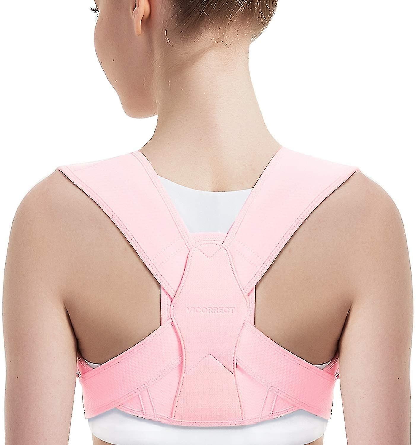 Posture Corrector For Women And Men,  Adjustable Upper Back Brace For Clavicle Support And Providing