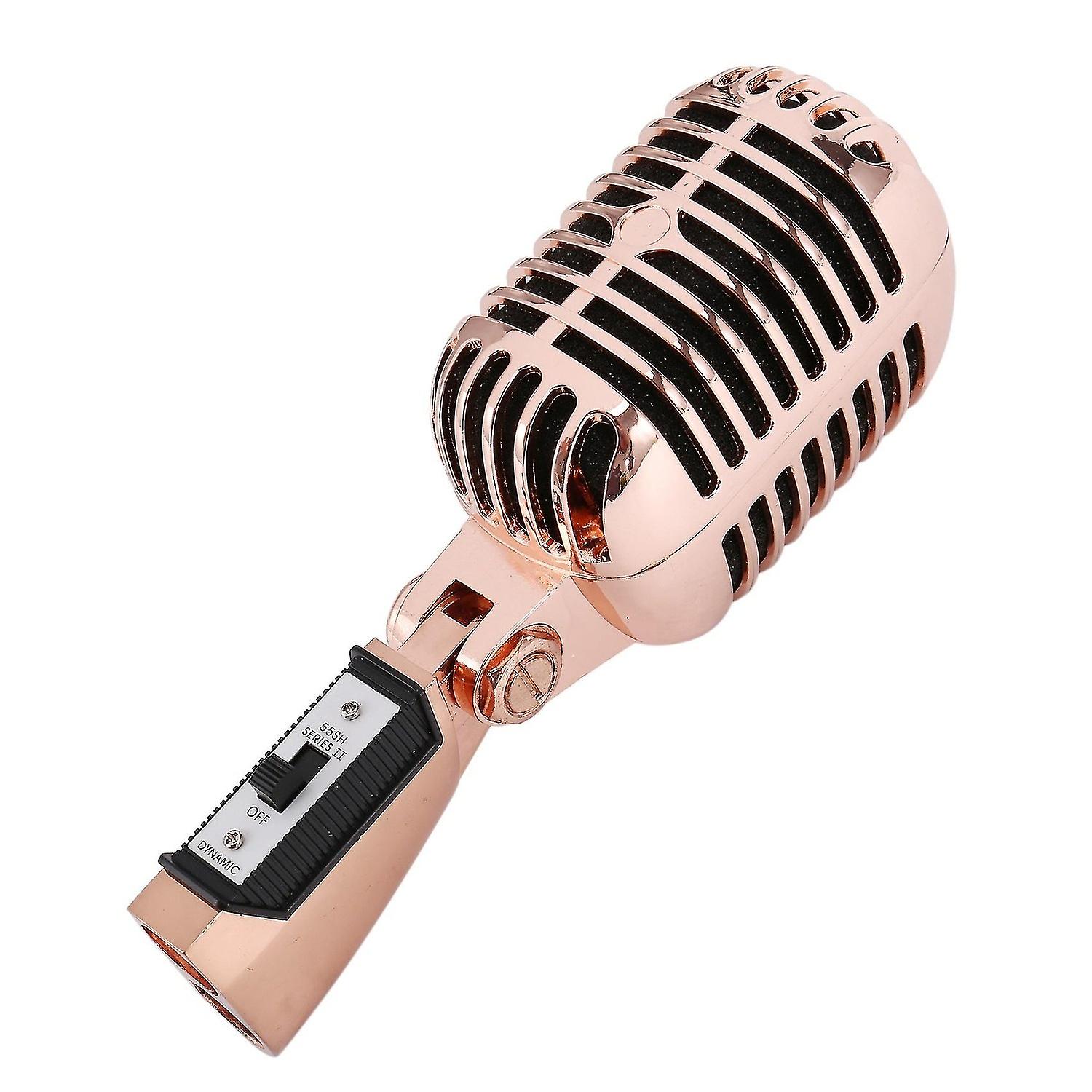 Professional Wired Retro Classic Microphone Dynamic Vocal Microphone For Live Performance Carl