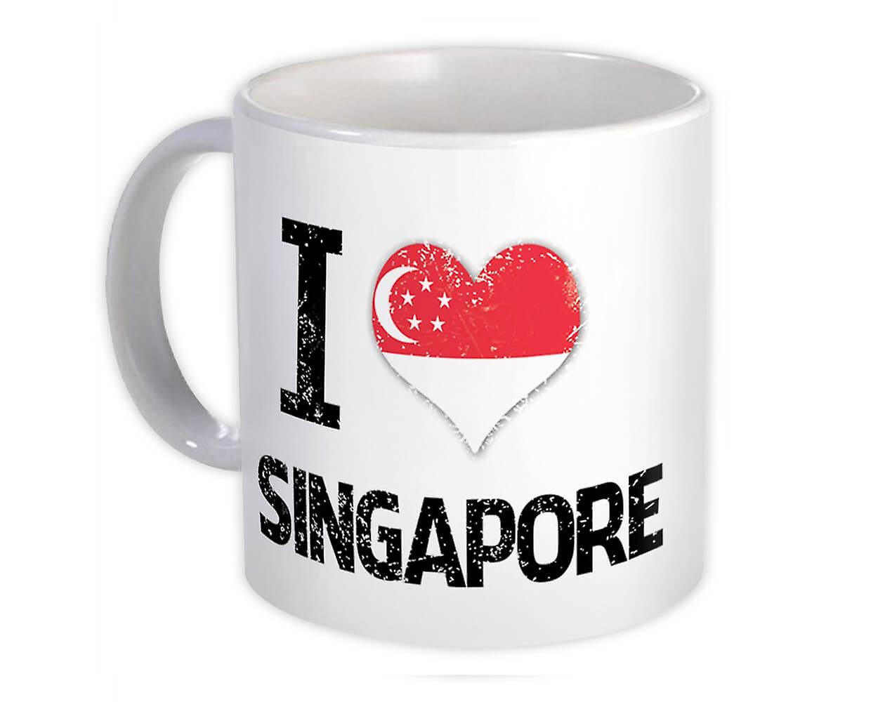 Hediye Kupa: Singapur Kalbini Seviyorum