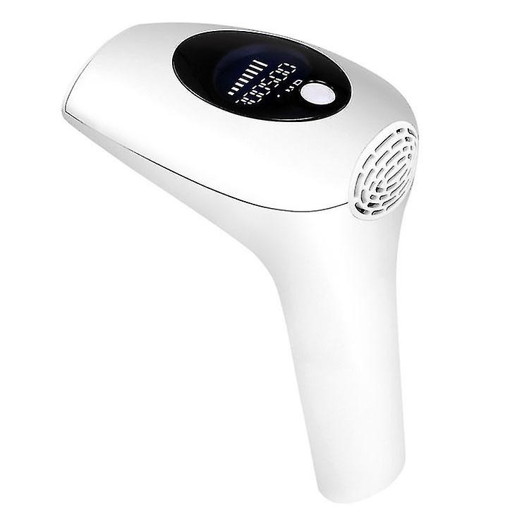 Laser Hair Removal Device, Painless Electric Household Permanent Hair Removal Artifact-White