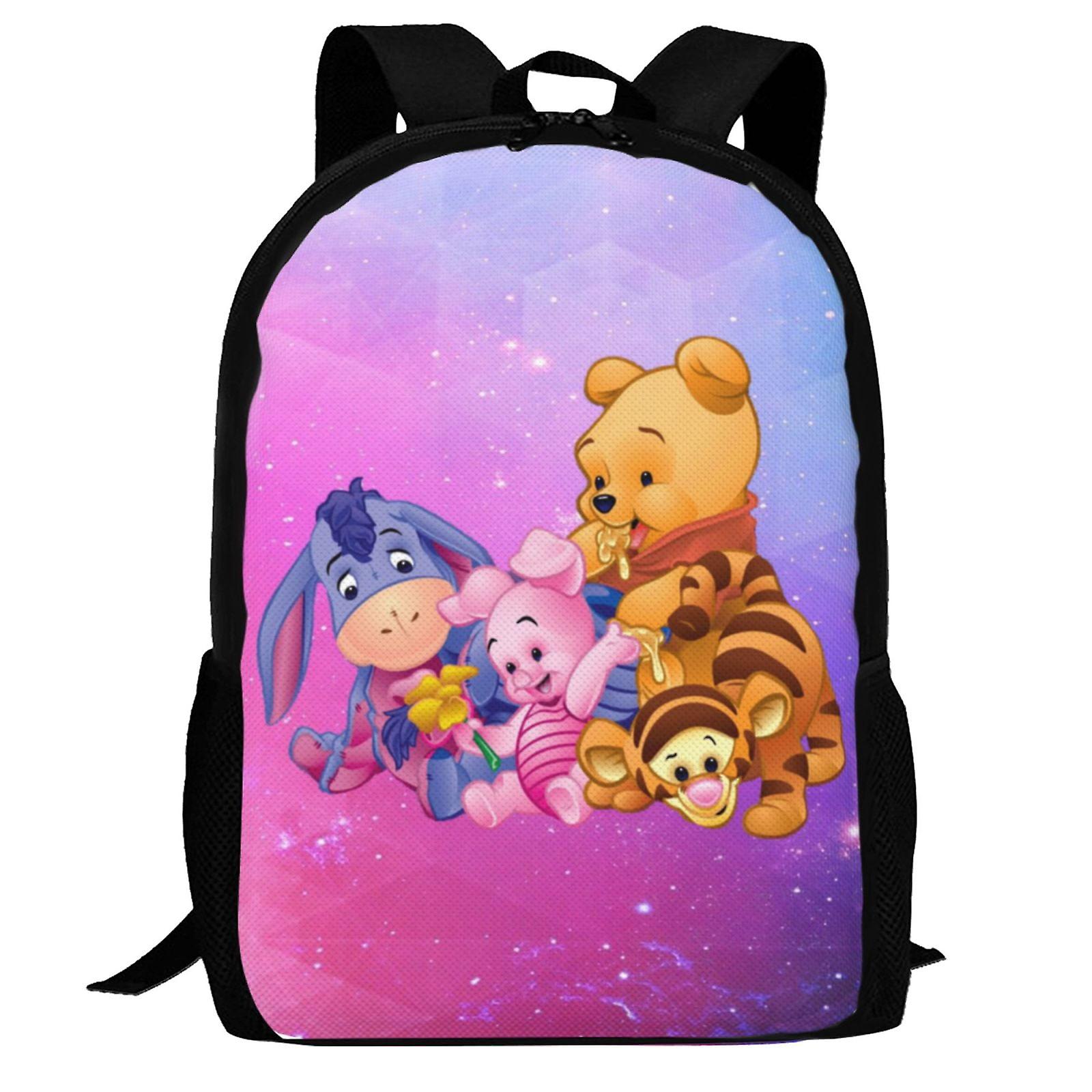 Winnie The Pooh Backpack,Laptop Backpack Lightweight Casual DaypackMulti-Function Travel Backpack