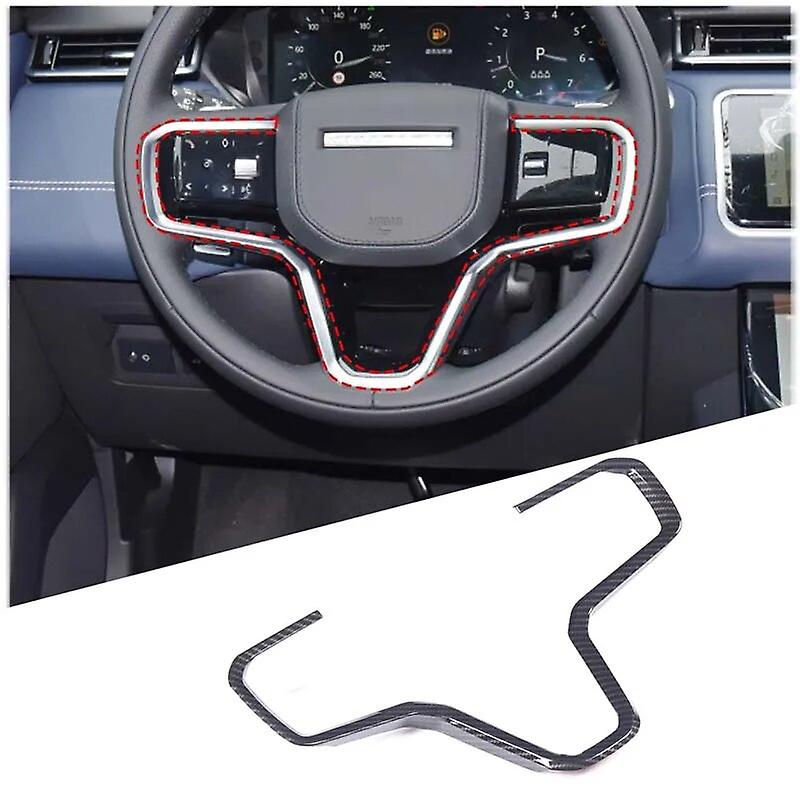 For Land Rover Range Rover Evoque Velar Range Rover Sport 2021-2023 Car Steering Wheel Decorative Frame Sticker Car Accessories