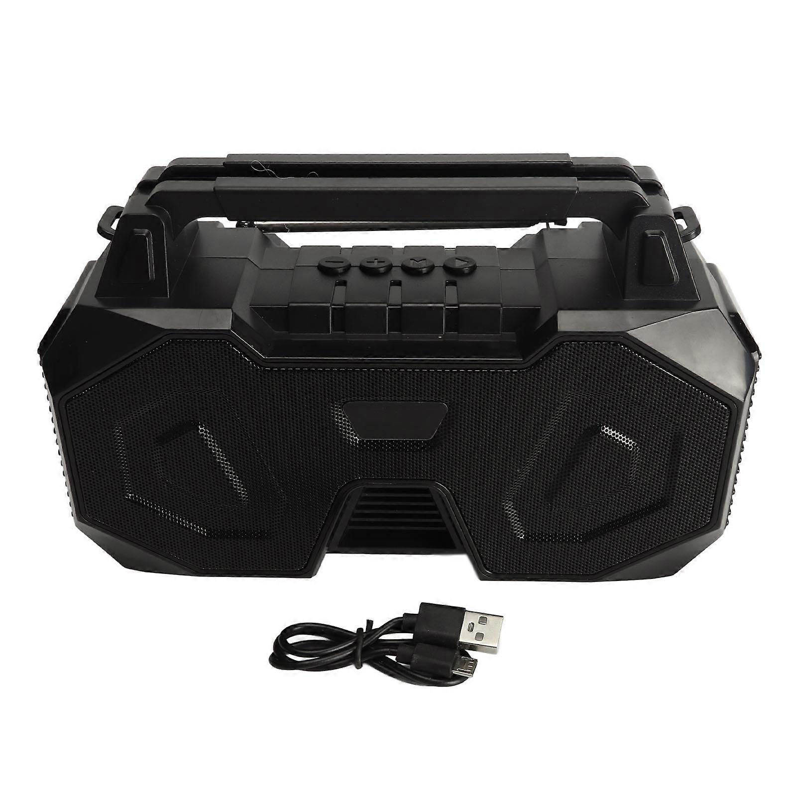 Solar Bluetooth Speaker Portable Speaker Fm Radio With Phone Holder Micro Storage Card Reader For Outdoor Traveling