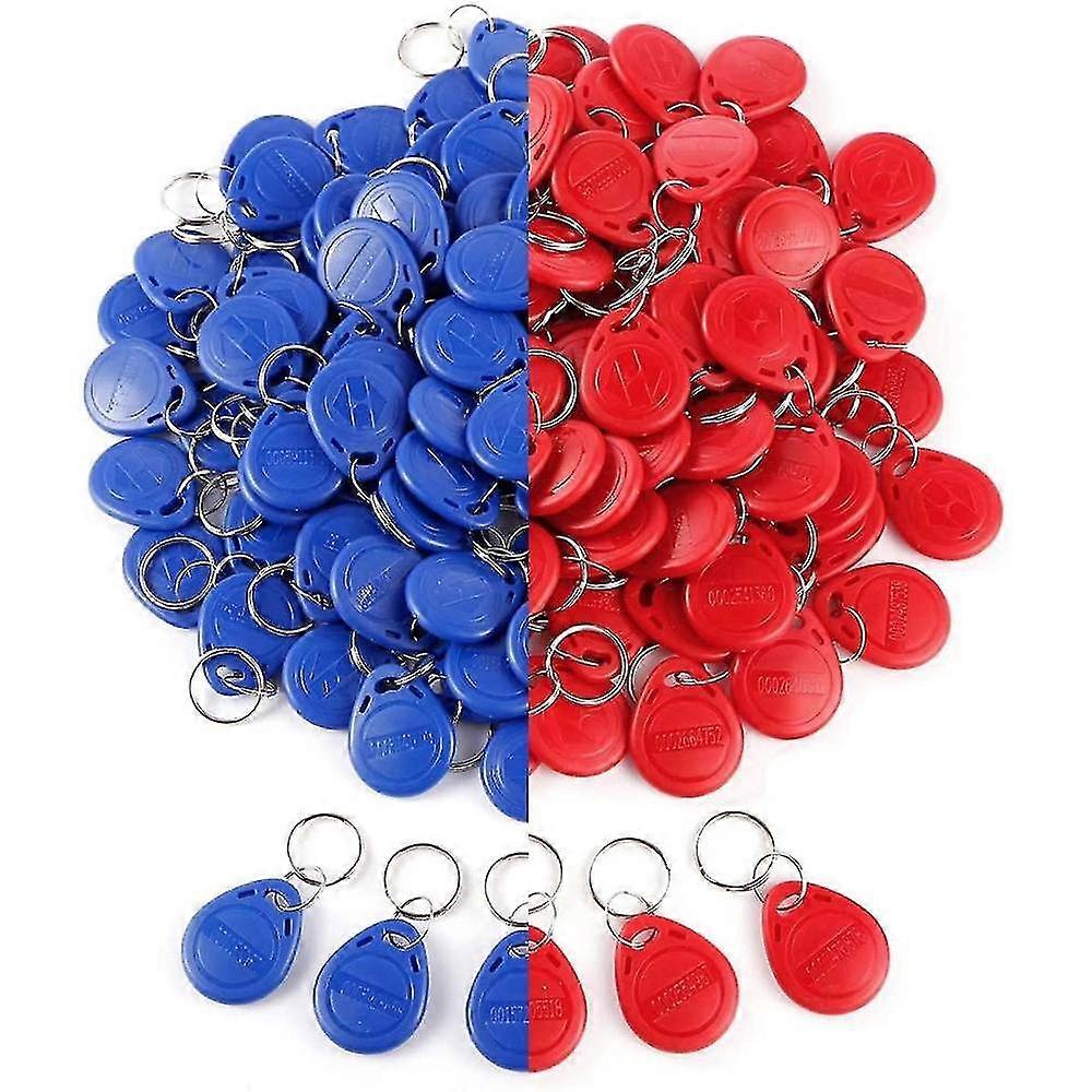 50pcs 125 Khz Proximity Id Card Rfid Keyfob Access Control Key For Door Entry Access Control System -Sy