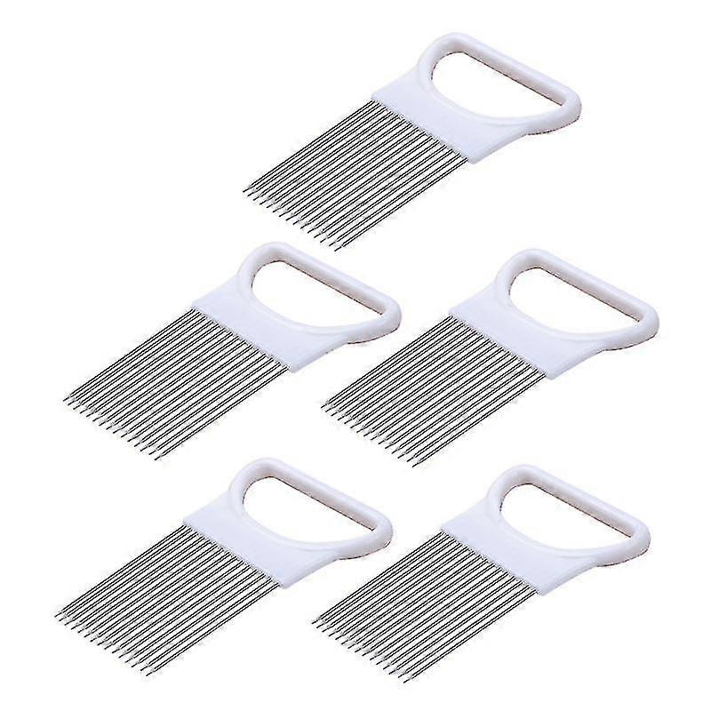 5pcs Kitchen utensils, Stianless Steel Onion Holder