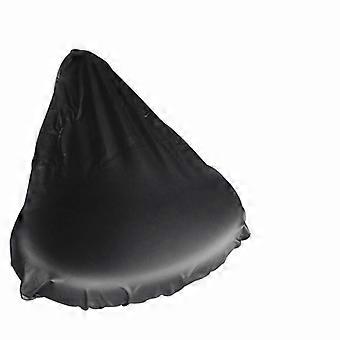 Waterproof saddle cover for bicycle Black