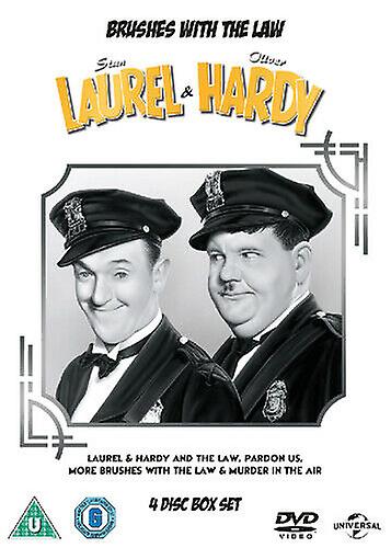 Laurel and Hardy Brushes With the Law DVD (2018) Stan Laurel Guiol (DIR) cert - Region 2
