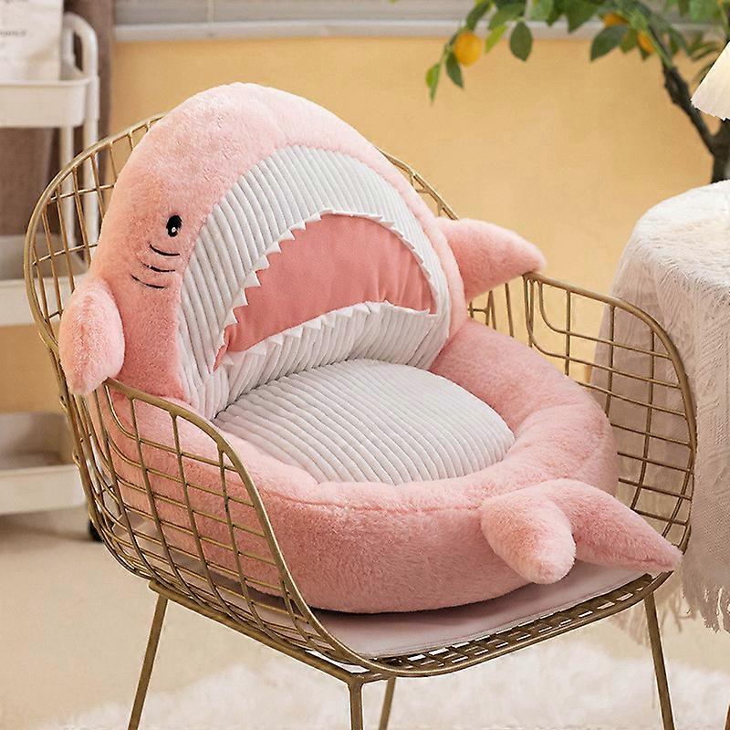 Fsw Cartoon Shark Seat Cushion Plush Toy Stuffed Soft Shiba Inu Panda Rabbit Sofa Cushion Bay Window Pillow Nice Gift For Kids Girls