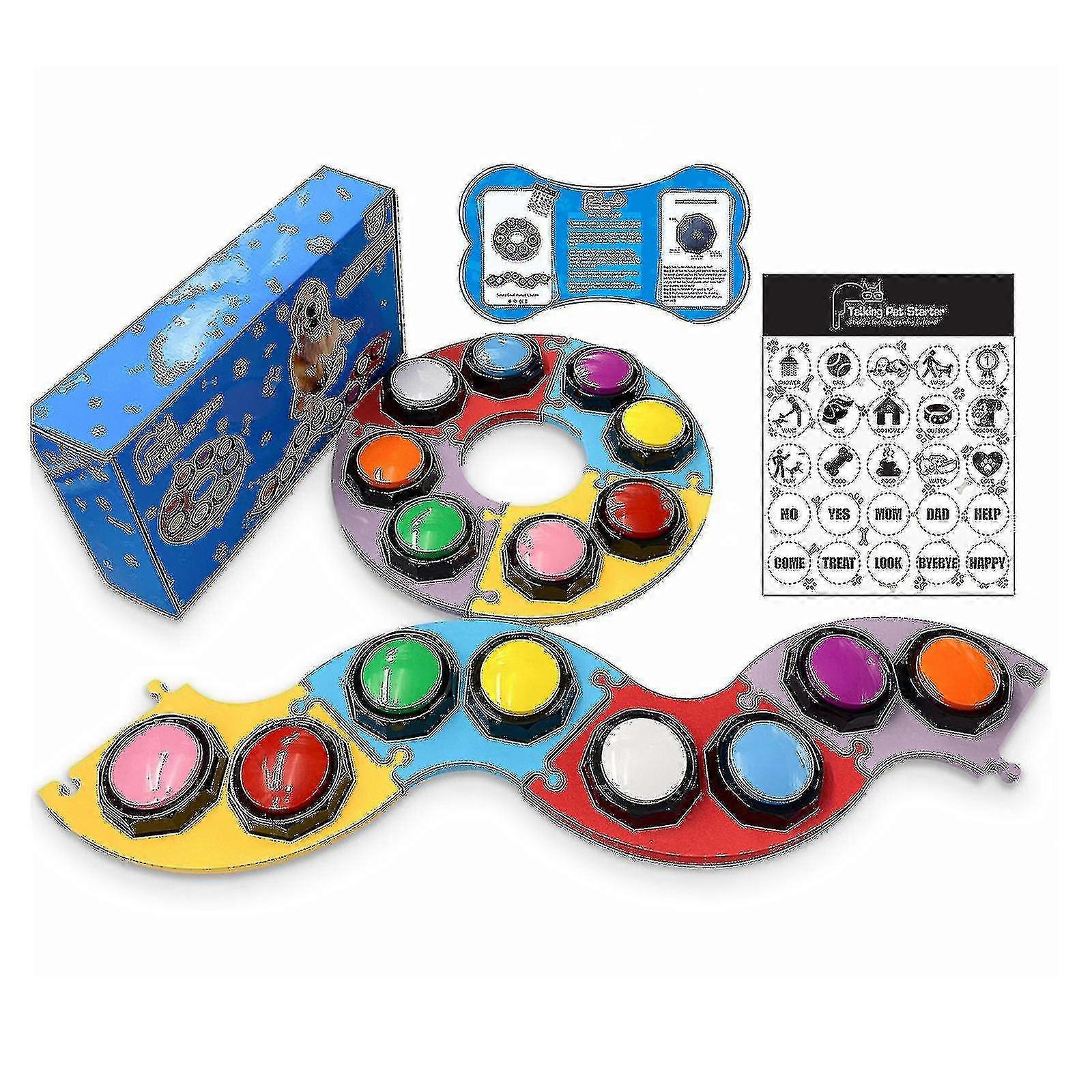 Talking Pet Starter Recordable Speaking Button Dog Training Communication Toy New Hot