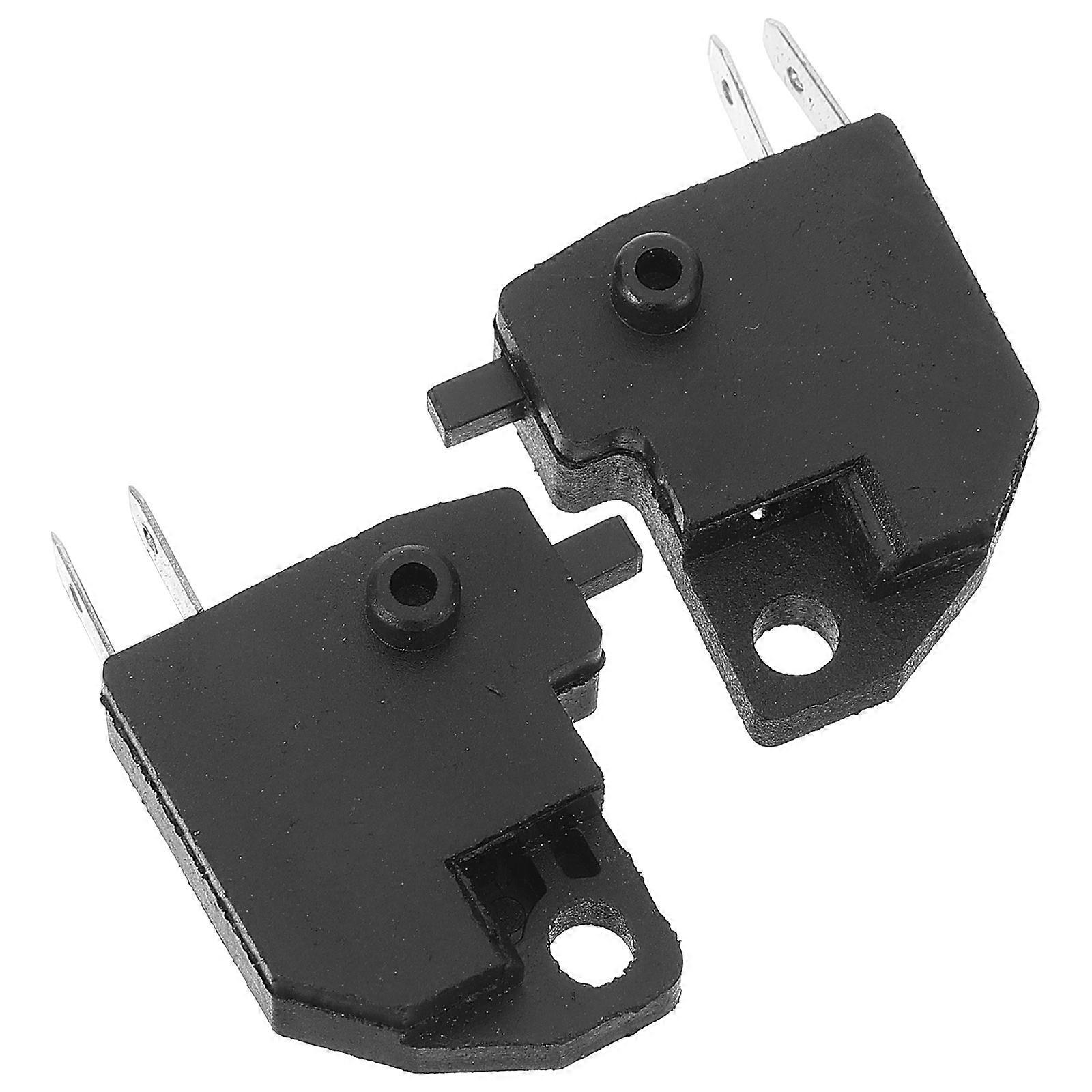 2 stuks remlichtschakelaars ATV-remlichtschakelaars Vervanging motorfiets voorremlichtschakelaar