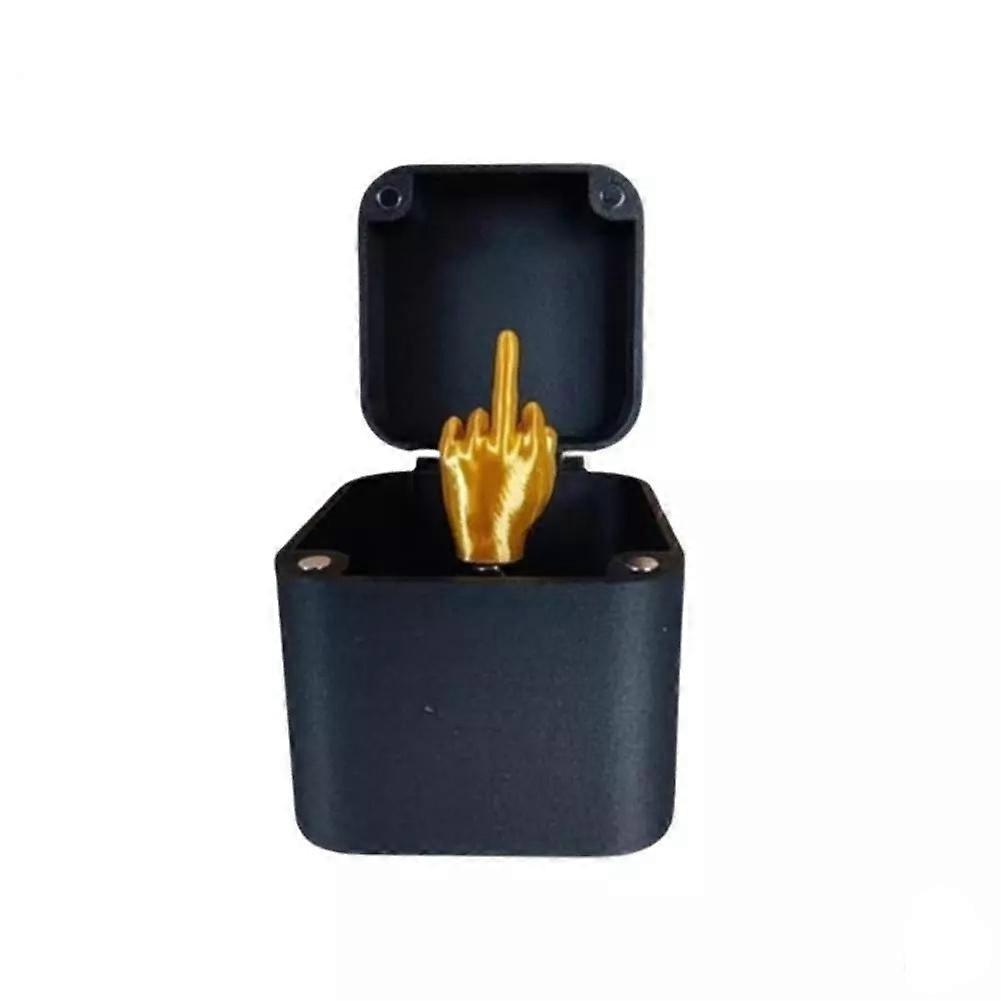 Mittelfinger Überraschung Geschenkbox, perfekte Parodie Hand Streich Geschenk mit Box für Erwachsene