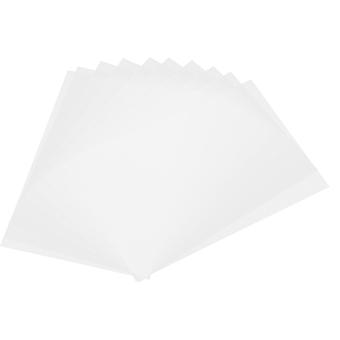20Pcs Heat Shrink Sheets Translucent Color Hand‑Painted DIY HandMade Accessories 0.3mm YEMAA