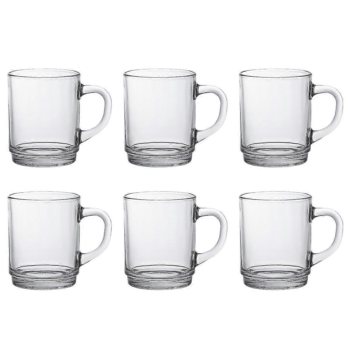 Duralex Set of 6 Versailles Clear Mug 26cl
