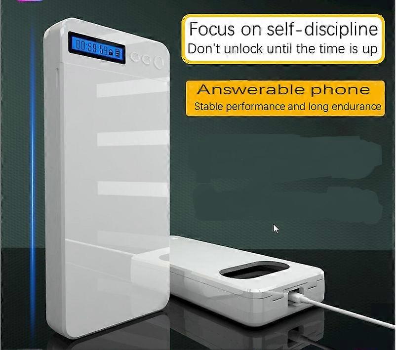 portable phone timer lock box self-control timer locker for smart phon