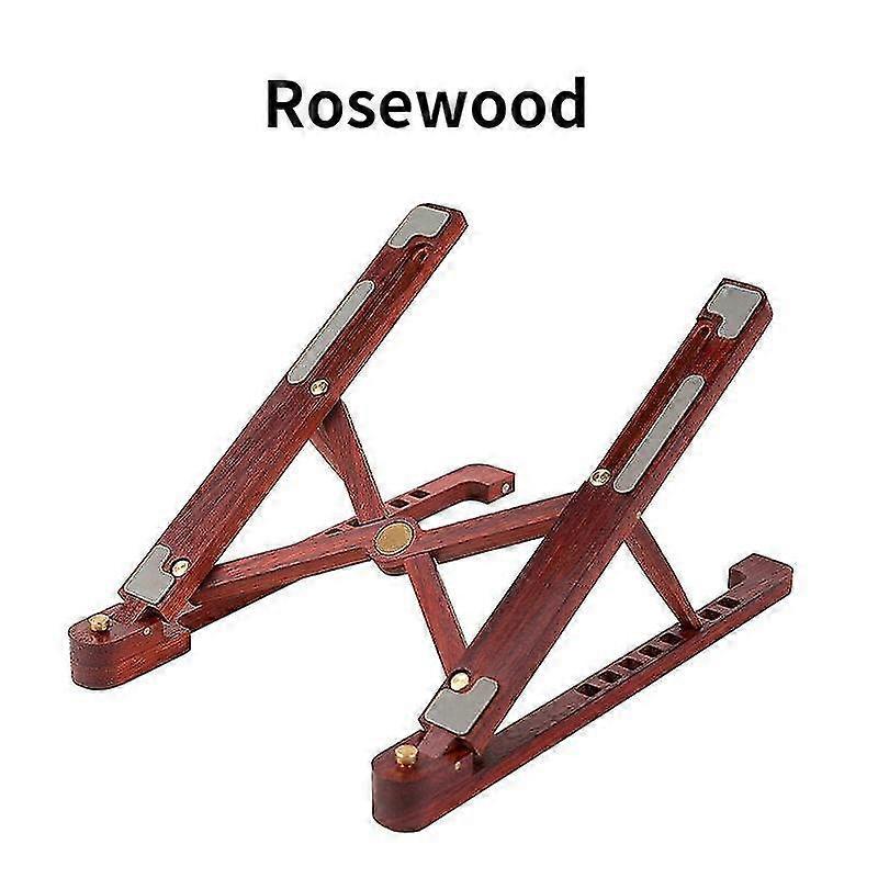 الخشب حامل كمبيوتر محمول قابل للطي 8 مستويات ارتفاع قابل للتعديل المحمولة حامل الكمبيوتر دعم الكمبيوتر لماك بوك اير برو 11-17 ''