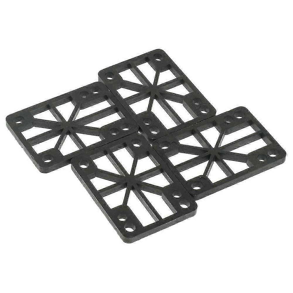 4pcs 6mm durable skateboard shock pads risers compatible with skateboard