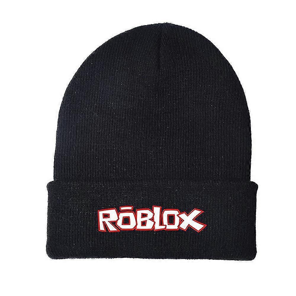 Roblox נושא Beanie סרוג כובע ילדים בנים בנות טרנד קלאסי חורף צמר חם כובע סקי להופיע מתנות -NMAOV