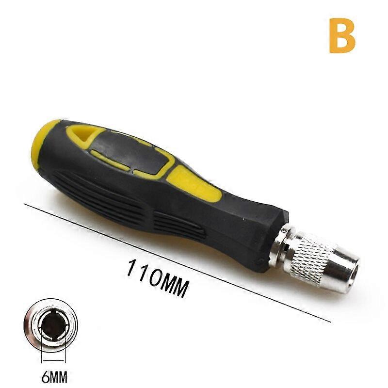Durable 801 802 Screwdriver Bit Handle for 5MM 6MM Round Electric Screwdriver Bits Tool Accessories 1 Pc