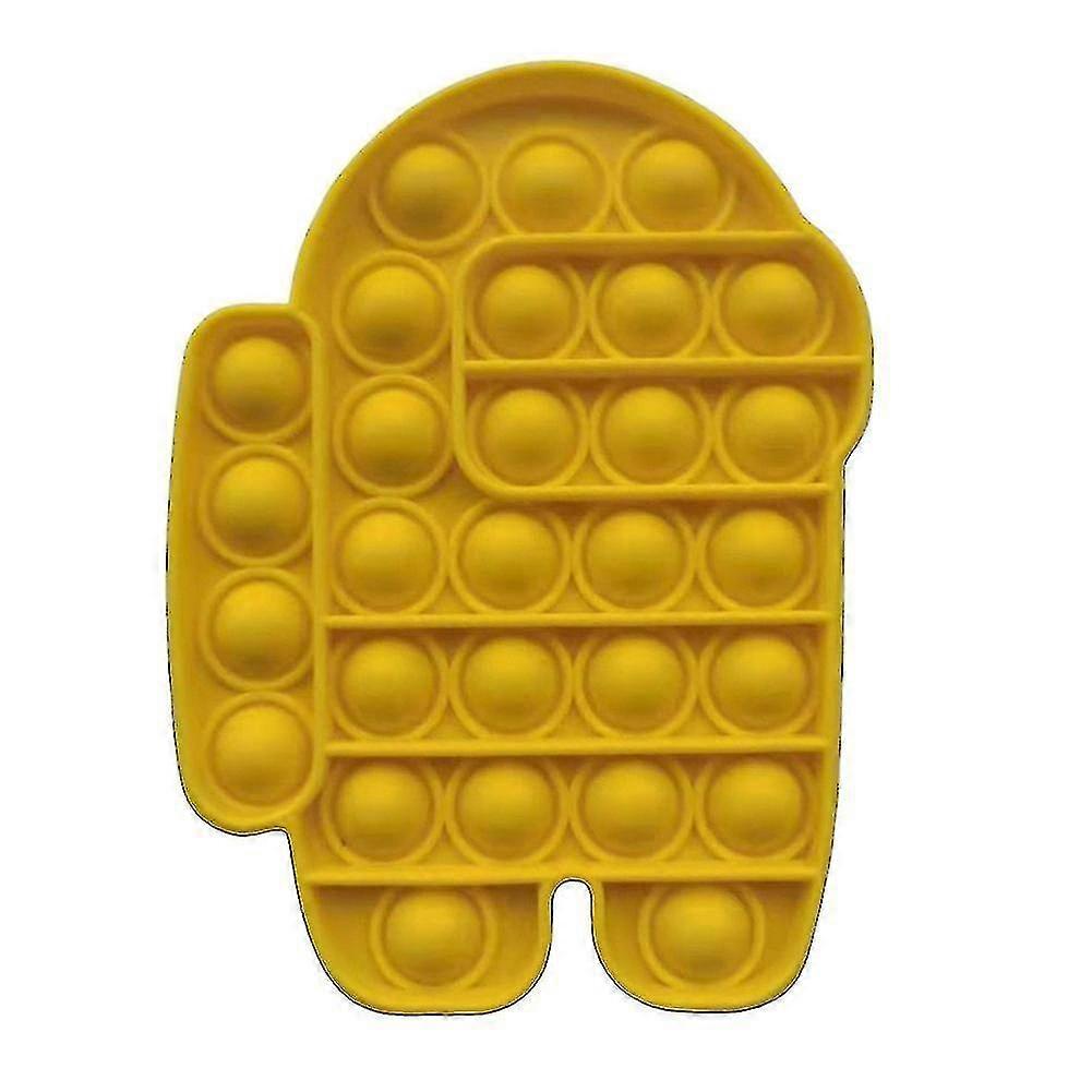 Bubble Fidget Yellow Figurine Toys