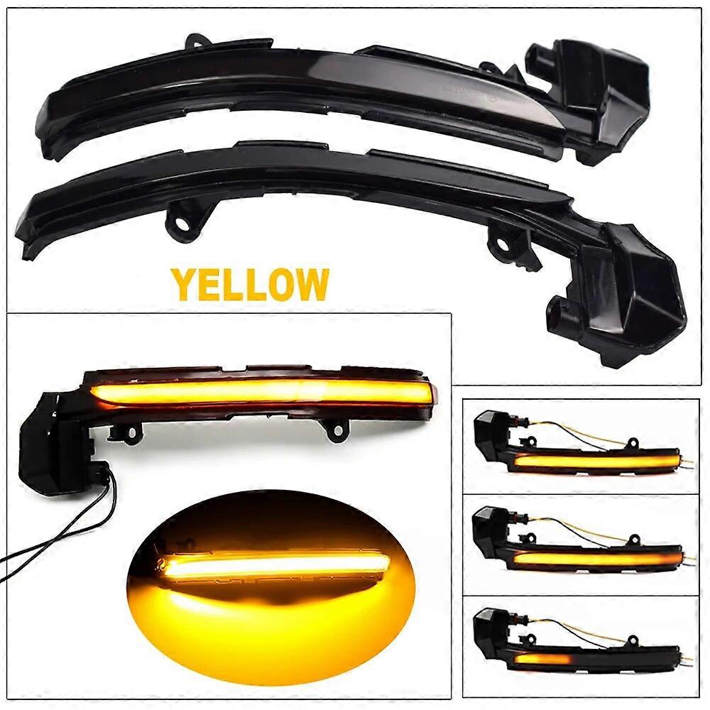 2 Pieces For Jaguar XE XF XJ F-TYPE XK XKR I-PACE X250 X260 X760 X351 X152 X150 Repeater Lamp LED Dynamic Turn Signal Light