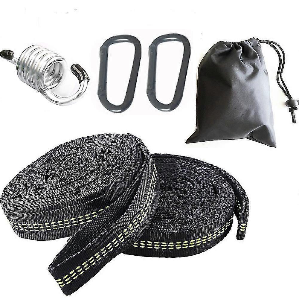 Hammock Tree Straps Tree Swing Attachment Hanging Chair Set 3m X 2.5cm