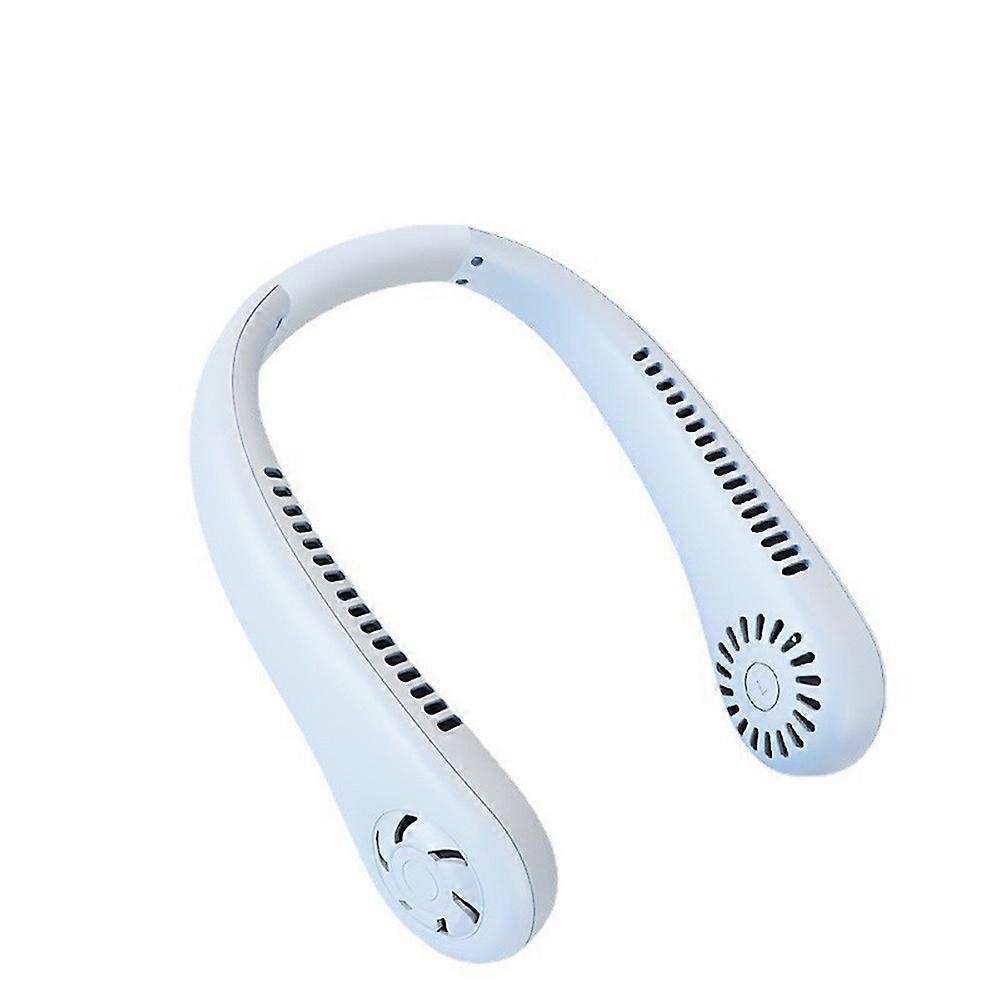 Hanging neck fan portable summer air cooler USB cooling fan with 3 speeds and digital displays - super technology and bladeless
