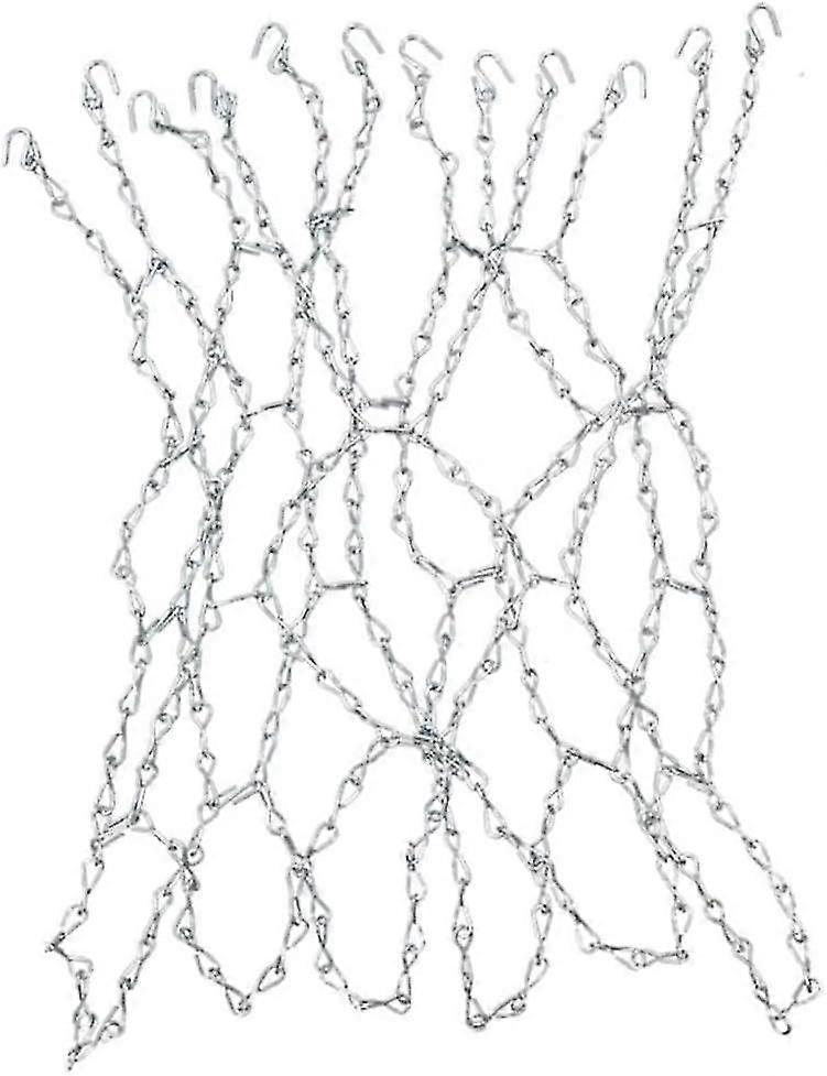 Iron Sporting Goods Portable Basketball Net With Chain Hoop And Return Frame