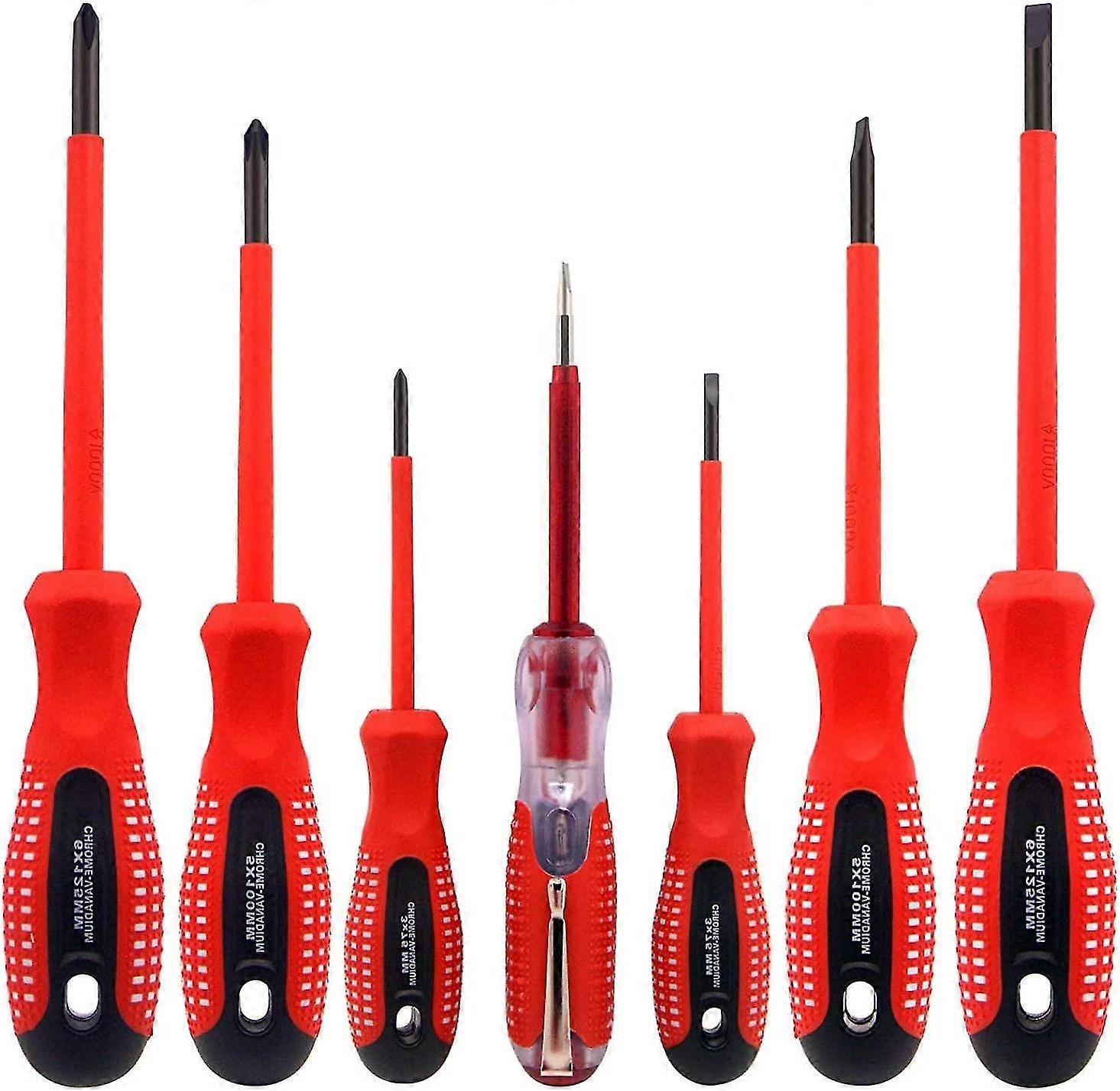 7 Piece 1000v Insulated Screwdriver Set