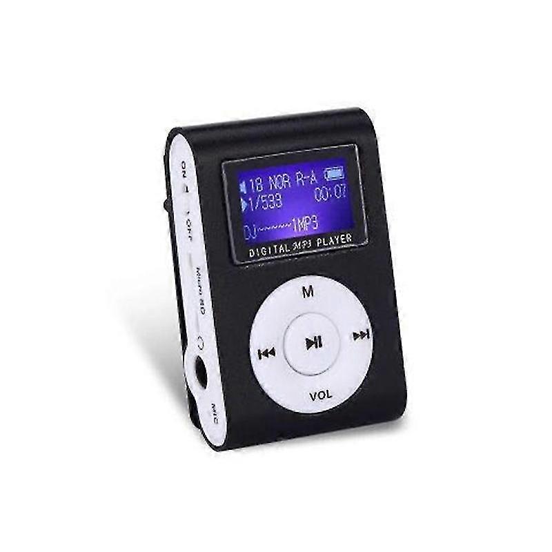 Running Sport Mini Mp3 Usb Clip Mp3 Player Lcd Screen Support Micro Sd Tf Card