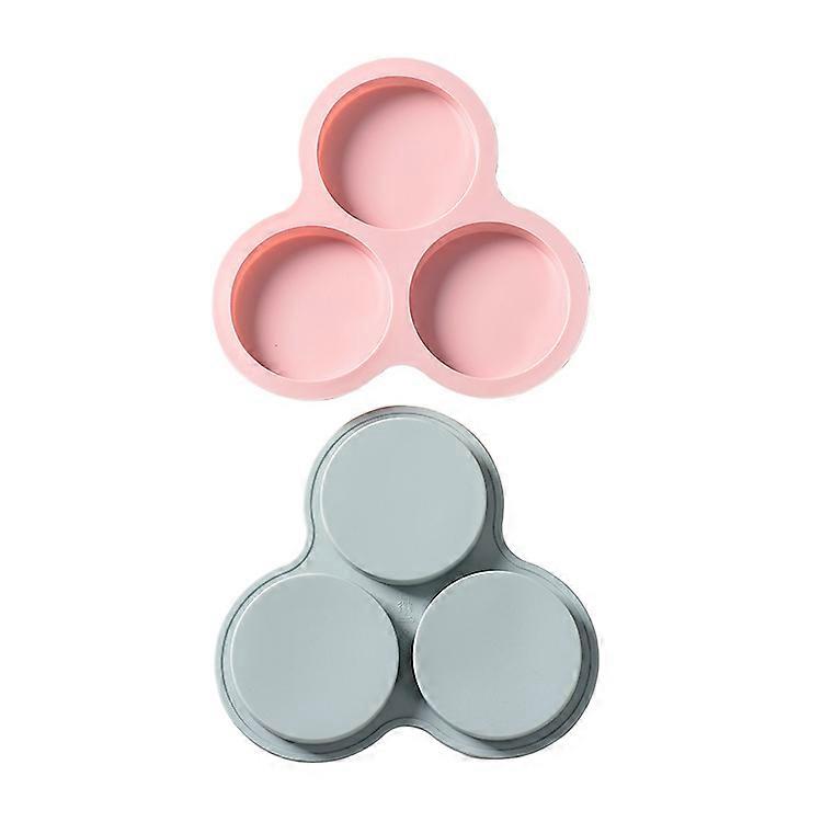 Three round cake molds, 2pcs, diameter 9.8cm