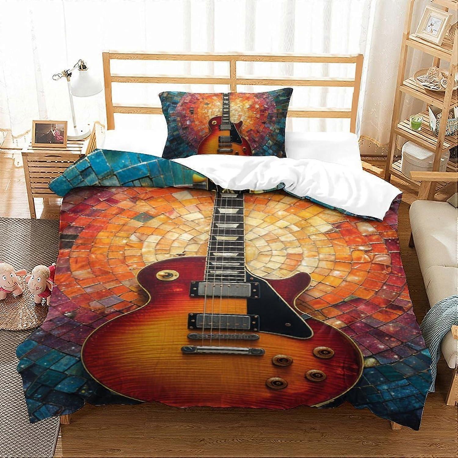 3D Duvet Cover set Iron Man Comforter Cover set for Children's and Adults fashions Printed Quilt Bedding Set 3 Pcs set (135*200 CM)