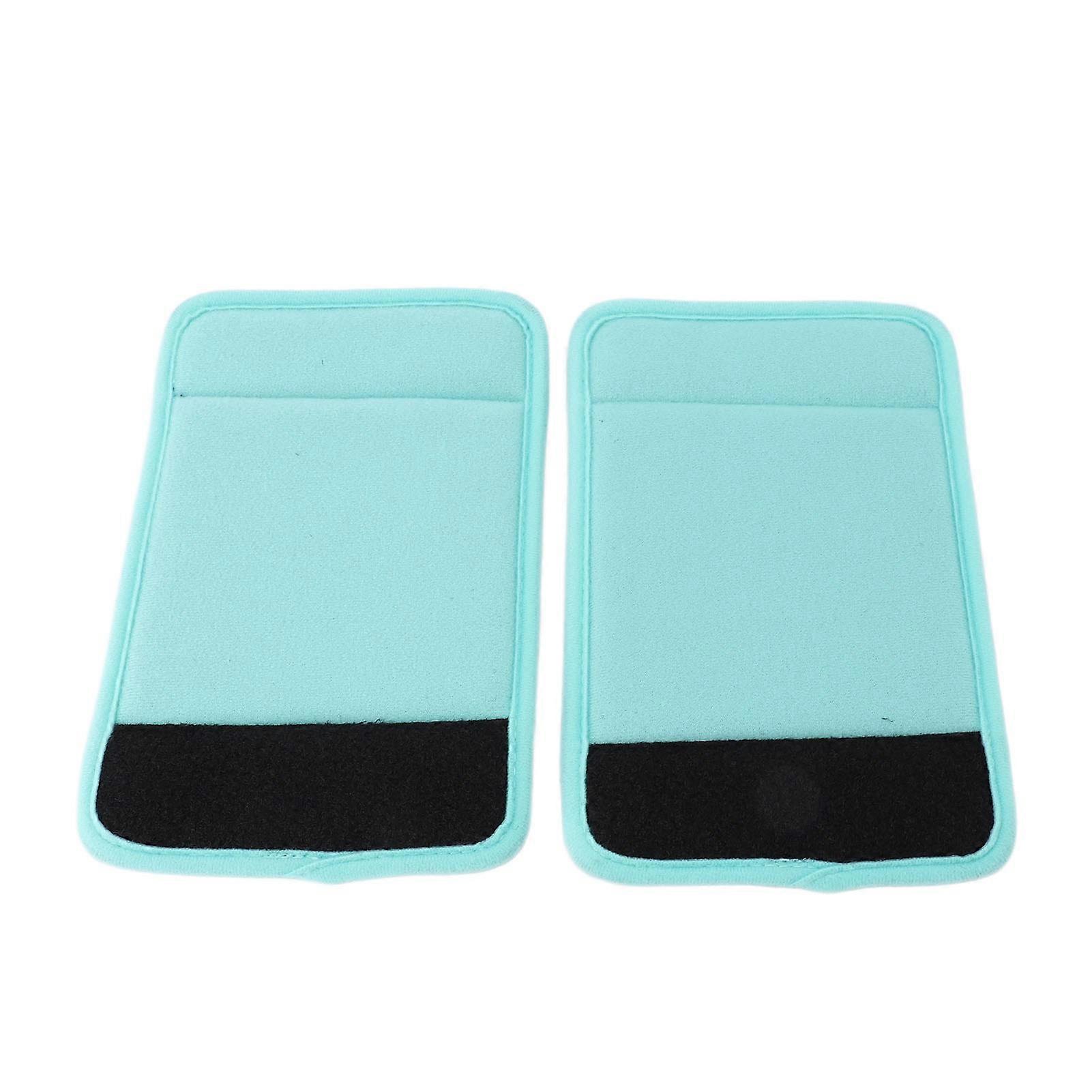 2pcs Walker Handle Pads Anti Slip Comfort Cushion Wheelchair Armrest Covers for Wheelchair Walker Crutch Accessories Teal