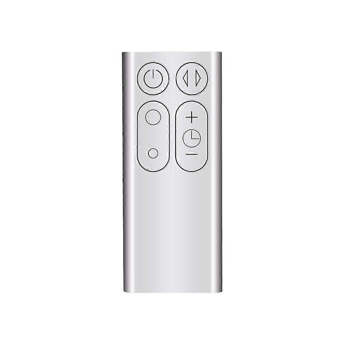 Replacement Remote Control Suitable for AM11 TP00 Air Purifier Leafless Fan Remote Control Silver