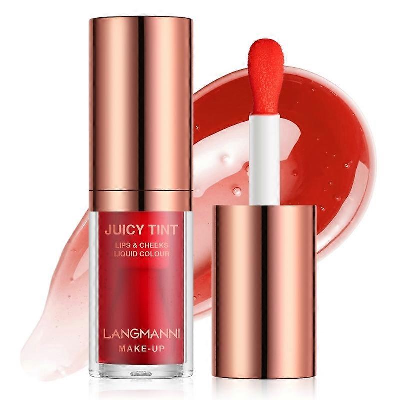 Lip Gloss Cheek Tint Moisturizing Easy to Apply Lipstick Create a Perfect Look