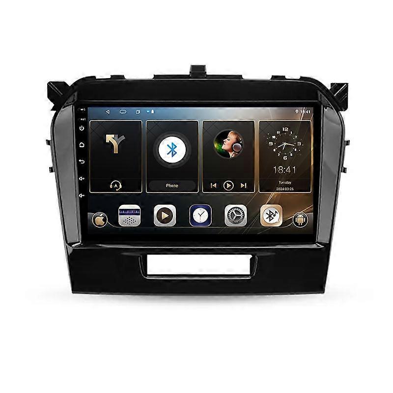 Car Radio Player For Suzuki Vitara 4 2014 - 2018 Multimedia WIFI Navigation GPS