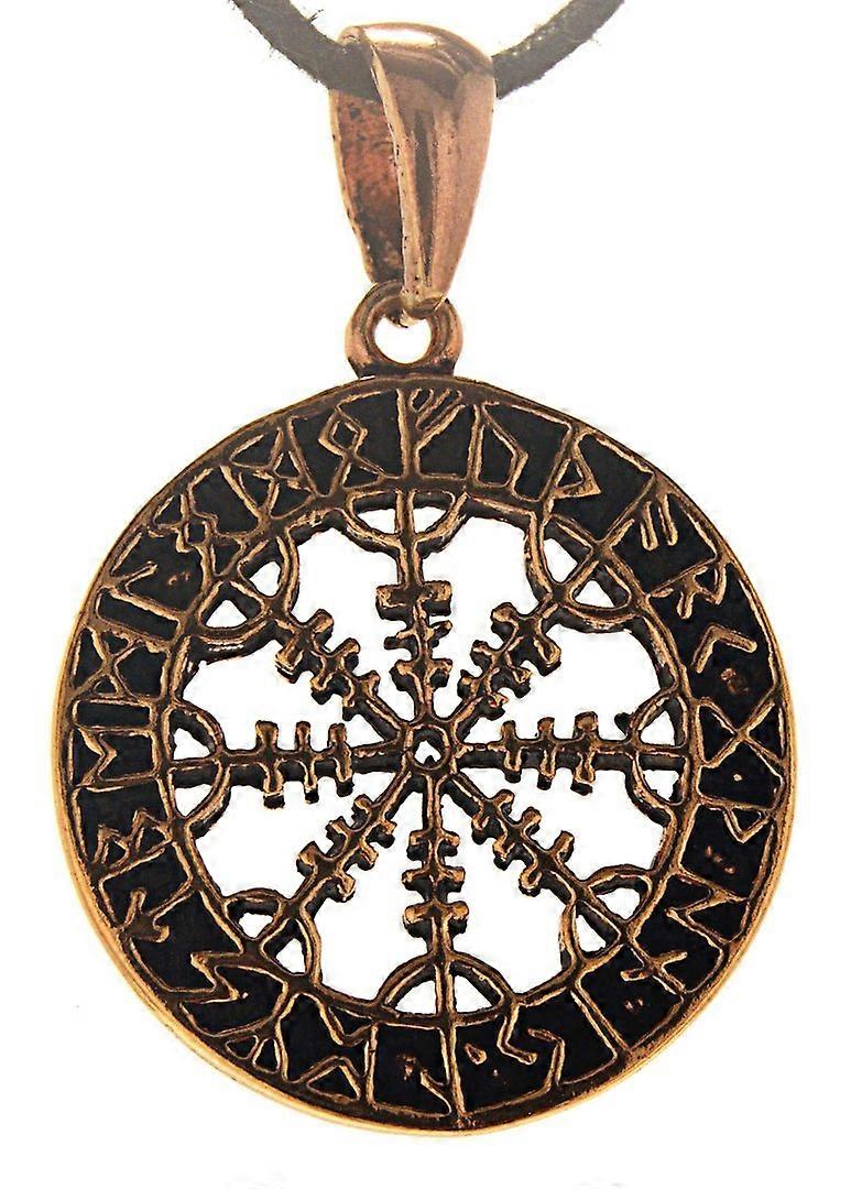 Pendant 130 Helmet of Awe - Bronze