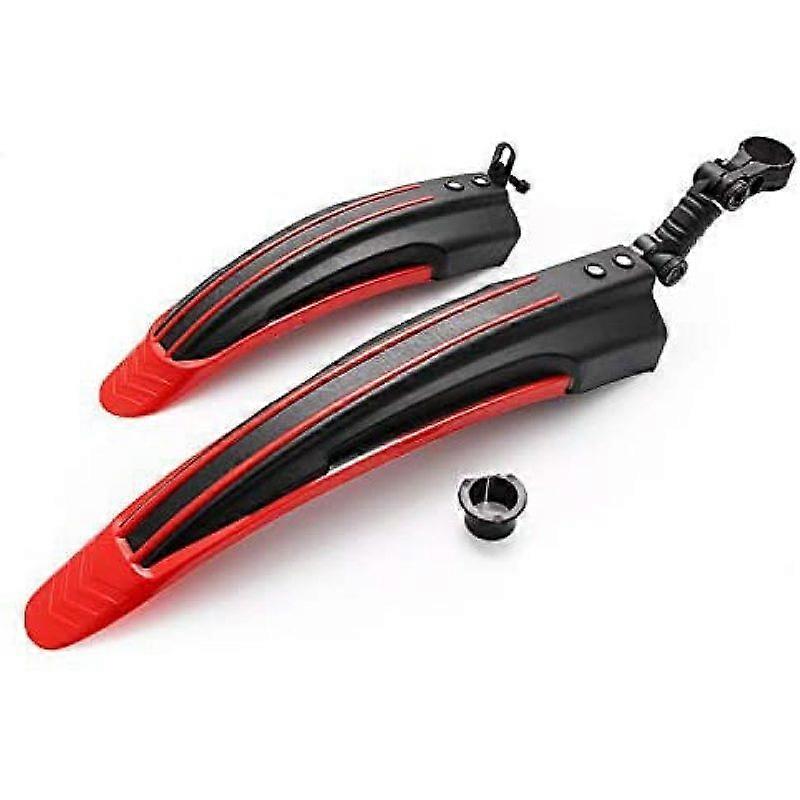 Bicycle mudguard, quick release, splash guard set, rear mudguard, plastic for mountain bikes and racing bikes
