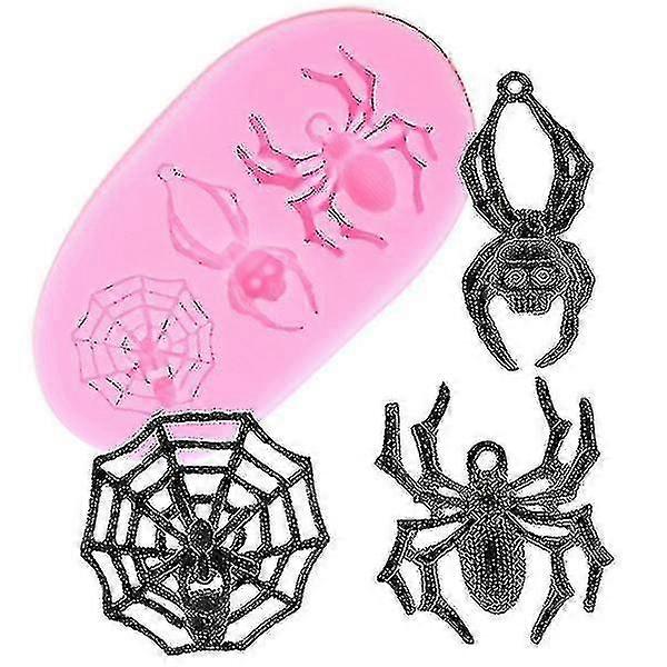 Spider Silicone Mold Cake Decoration Tool Candy Clay Chocolate Mold A
