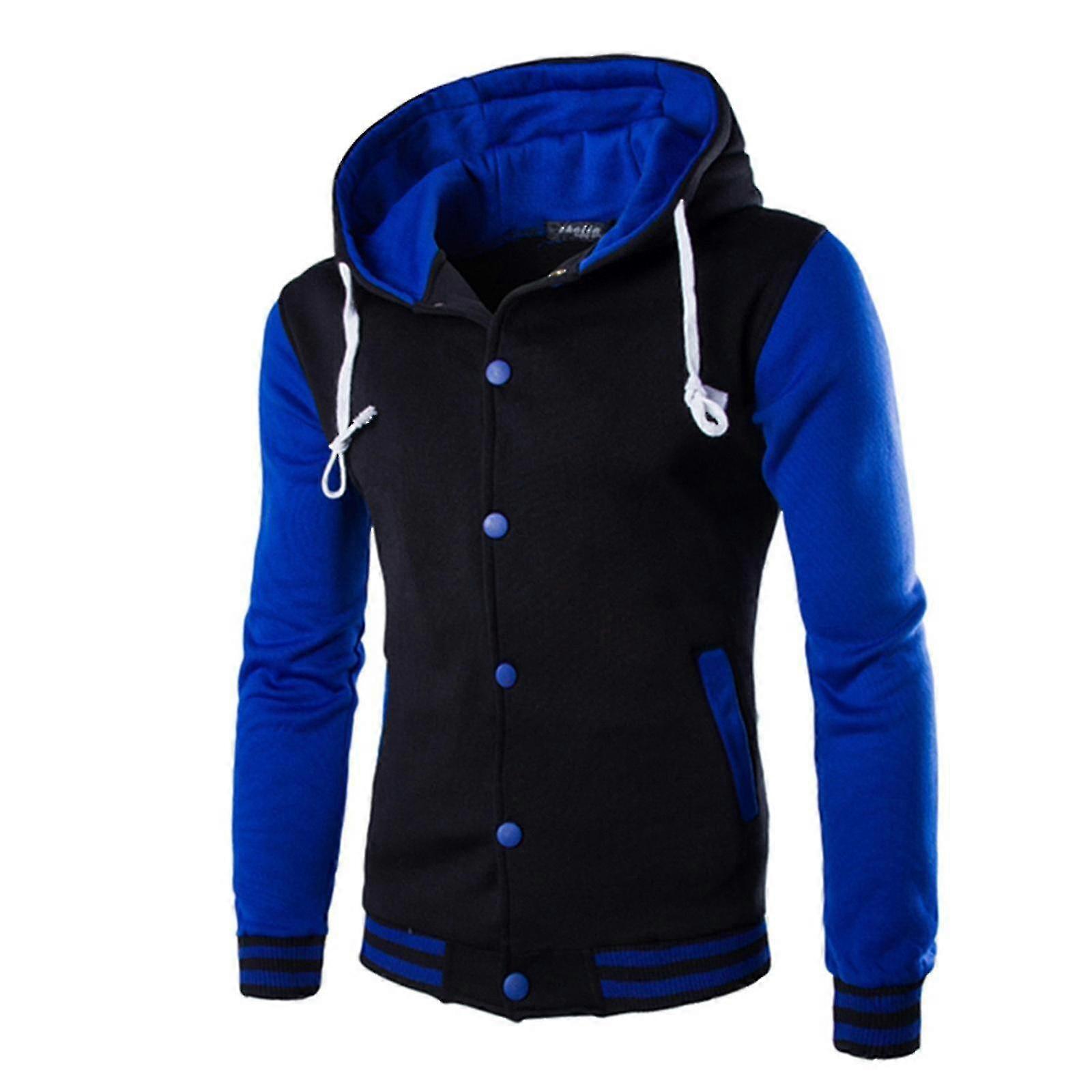 Hmwy-men Varsity Jacket Baseball Hoodie